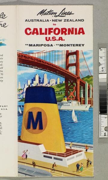 Australia - New Zealand to California U.S.A