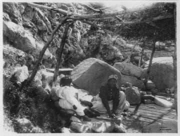 Washing at Hot Springs, Warners Ranch