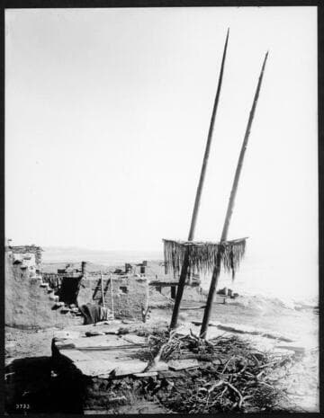 Entrance to the Kiva, Hopi Snake Dance