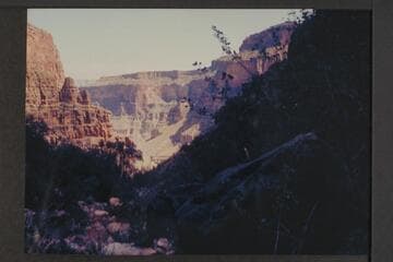 Down Galloway Canyon from base of the Redwall