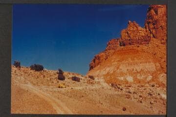 Pass into North Fork of Hatchie Canyon