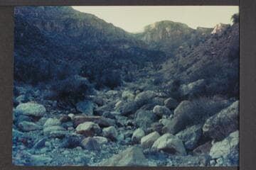 Horse route to Robbers Roost Canyon