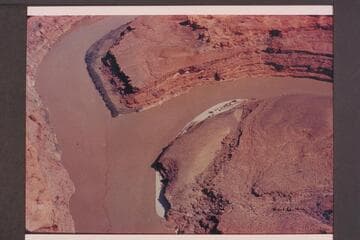 Mouth of the San Juan River; approximate gauge San Juan 12,000; Colorado 23,000