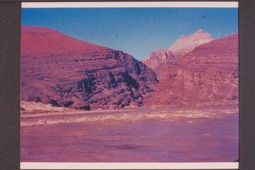 Down river from Mile 73. Bright Angel gauge: 27,200 cfs