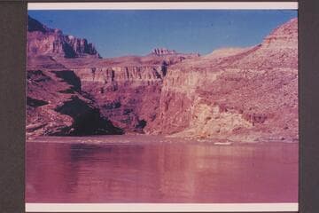 Down river from approx. Mile 74 1/2. Bright Angel gauge: 27,200 cfs