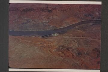 Mouth of Red Canyon.  Mile 150.  Approximate gauge:  23,000 cfs