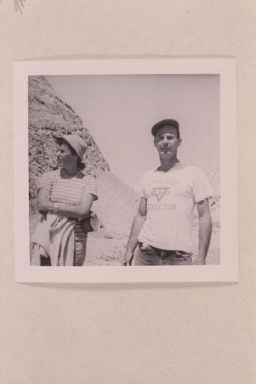 Maradel Marston and Norman Nevills; Sage Creek in Whirlpool Canyon