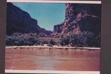 Mouth of Elephant Canyon; Colorado River