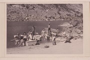 Nevills party on the Salmon River