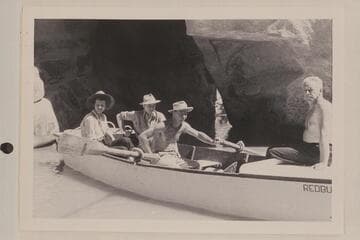 Myster Canyon, Glen Canyon; Mary Adamic, Win Cady, Nevills and Monte Warner