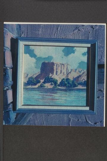 Oscar Jaeger's painting of The Temple, which he saw when with the Eddy party