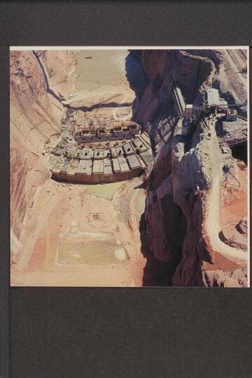 Down river at Glen Canyon dam