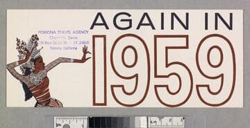 Again in 1959 : S. S. Lurline South Seas-Orient cruise