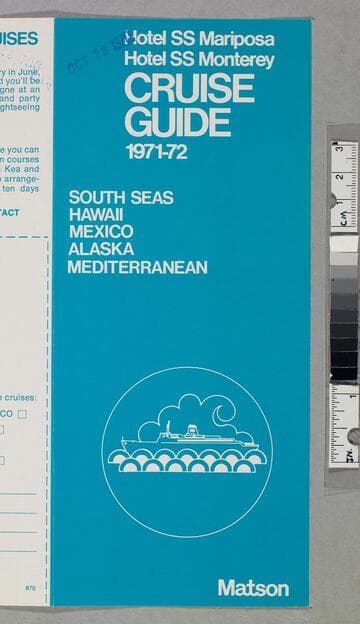 Cruise guide 1971-72