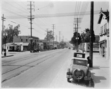 Santa Monica Blvd. West from Gower