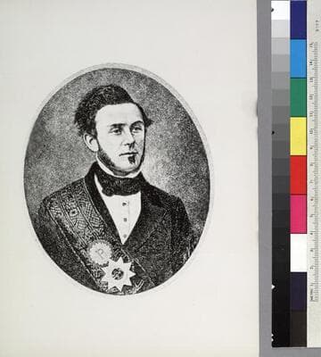 Samuel Brannan, the first president of the "California Pioneers"