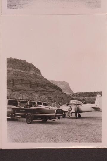 The "Hudson" at Art Greene's "Cliff Dweller's Lodge"