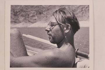 Jorgen Visbak. During motor traverse of Grand Canyon