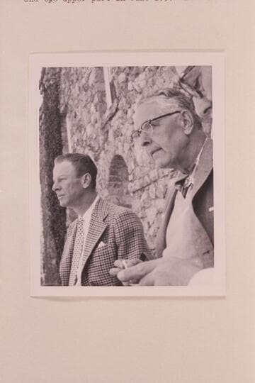 Alexander (Zee) Grant and John Doerr; King's Gap