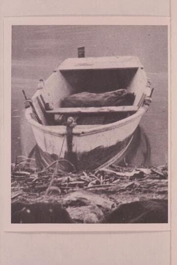 Old skiff used by James and Arthur McCormick to run from Greenriver, Utah, to the Junction