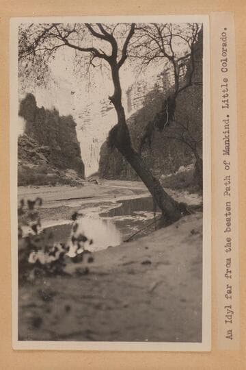 An Idyl far from the beaten Path of Mankind. Little Colorado