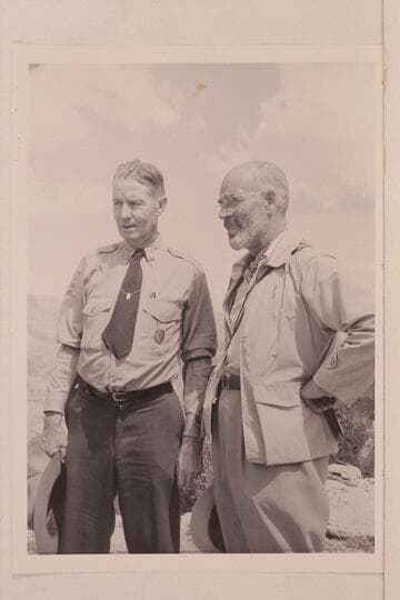 Bert Lauzon and Marston at South Rim