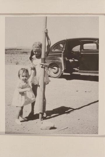 Sandra and Joan Nevills; Mexican Hat, Utah