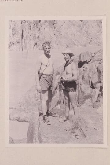 Bestor Robinson and Dock Marston. Separation Canyon