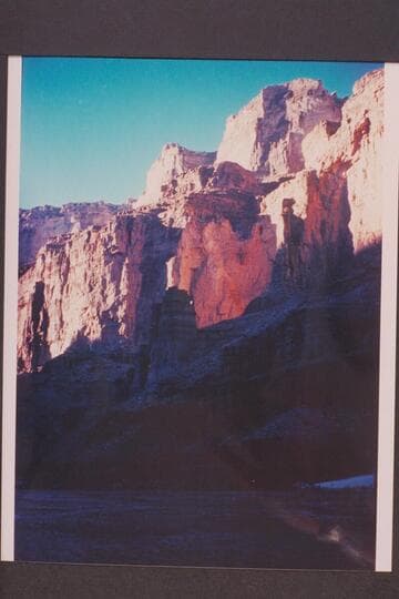 Butte on left bank. Marble Canyon approximately Mile 59