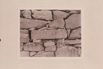 Hislop name on the fort at Lees Ferry