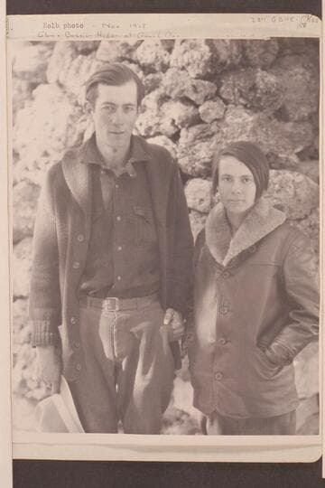 Glen and Bessie Hyde at Grand Canyon