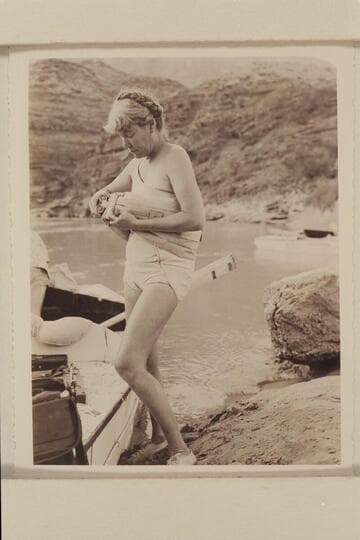 Margaret Marston in the Grand Canyon