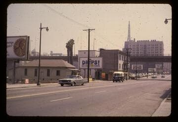 Figueroa Street near 4th Street soon to be wrecked
