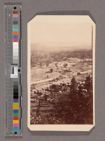 Colfax, looking West, Illinoistown in distance