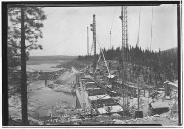 Big Creek, Shaver Lake Dam