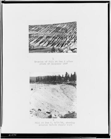 Big Creek, Huntington Lake Dams - Copy of report on Huntington Lake Dams by H. W. Dennis
