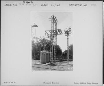 El Monte Substation