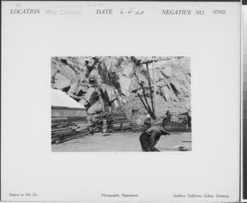 Big Creek, Stevenson Creek Test Dam - Rebuilt Messhall at Camp #35