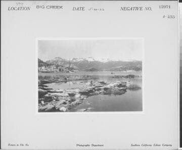 Big Creek, Florence Lake Dam