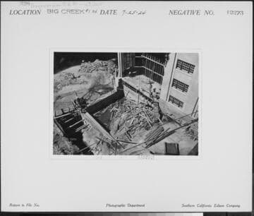 Big Creek #1 - Progress for Powerhouse #1