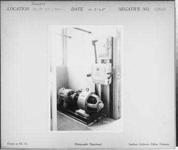 Saugus Substation - Interior