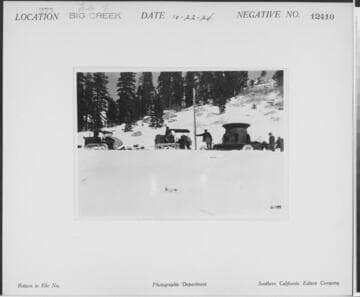 Big Creek, Florence Lake Dam