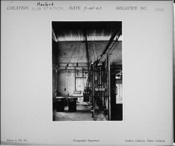 Hanford Substation - Interior