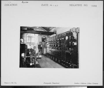 Azusa Powerhouse - Powerhouse interior