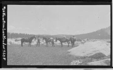 Big Creek Scenery - Sohier's investigation of future developments of Big Creek Project