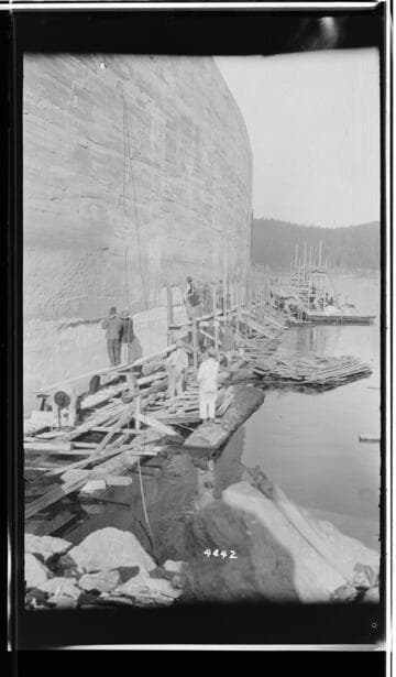 Big Creek, Huntington Lake Dams