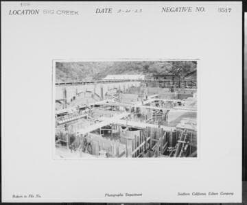 Big Creek Powerhouse #3 - Main floor view