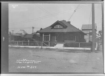 Old University Substation (in rear)