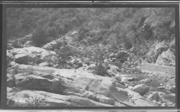 The Middle Fork headworks at Kaweah #3 Hydro Plant