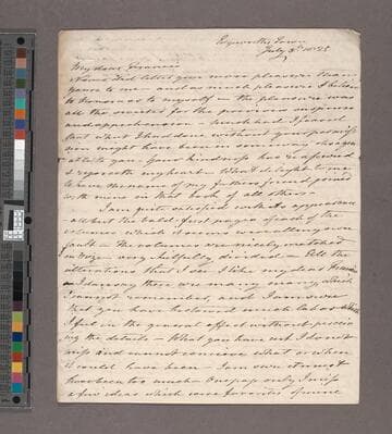 Edgeworth, Maria. Letter to Sir Francis Beaufort